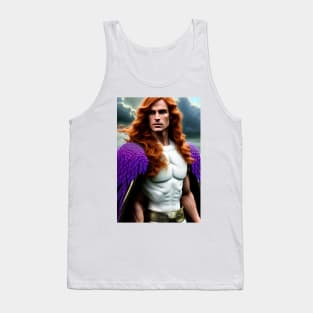 Purple Winged Knight Tank Top